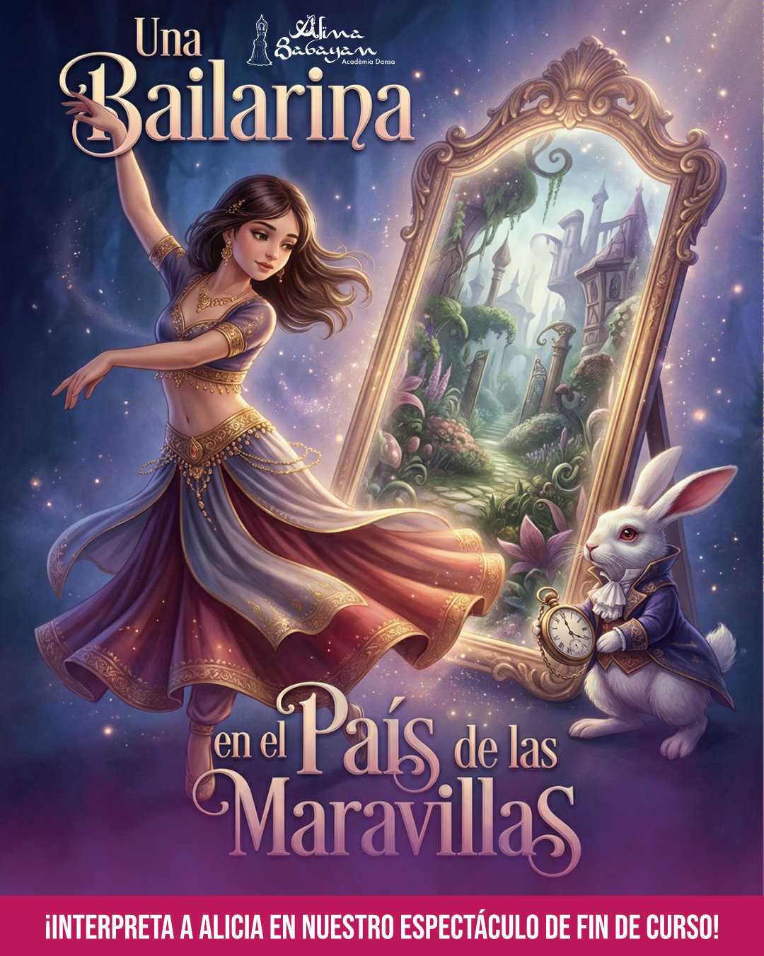 ¿Quieres interpretar a Alicia en nuestro espectáculo de fin de curso?